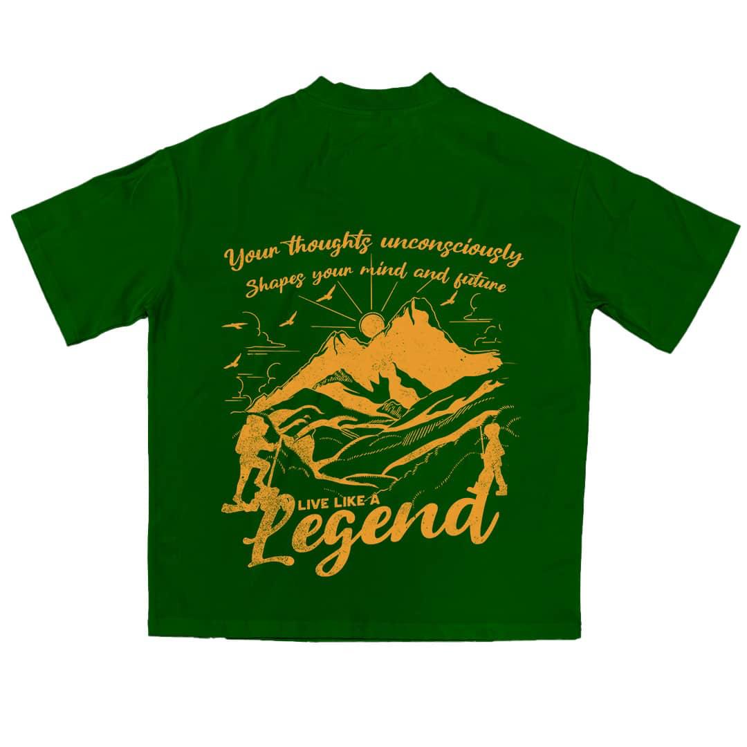 Live like a legend basic tshirt