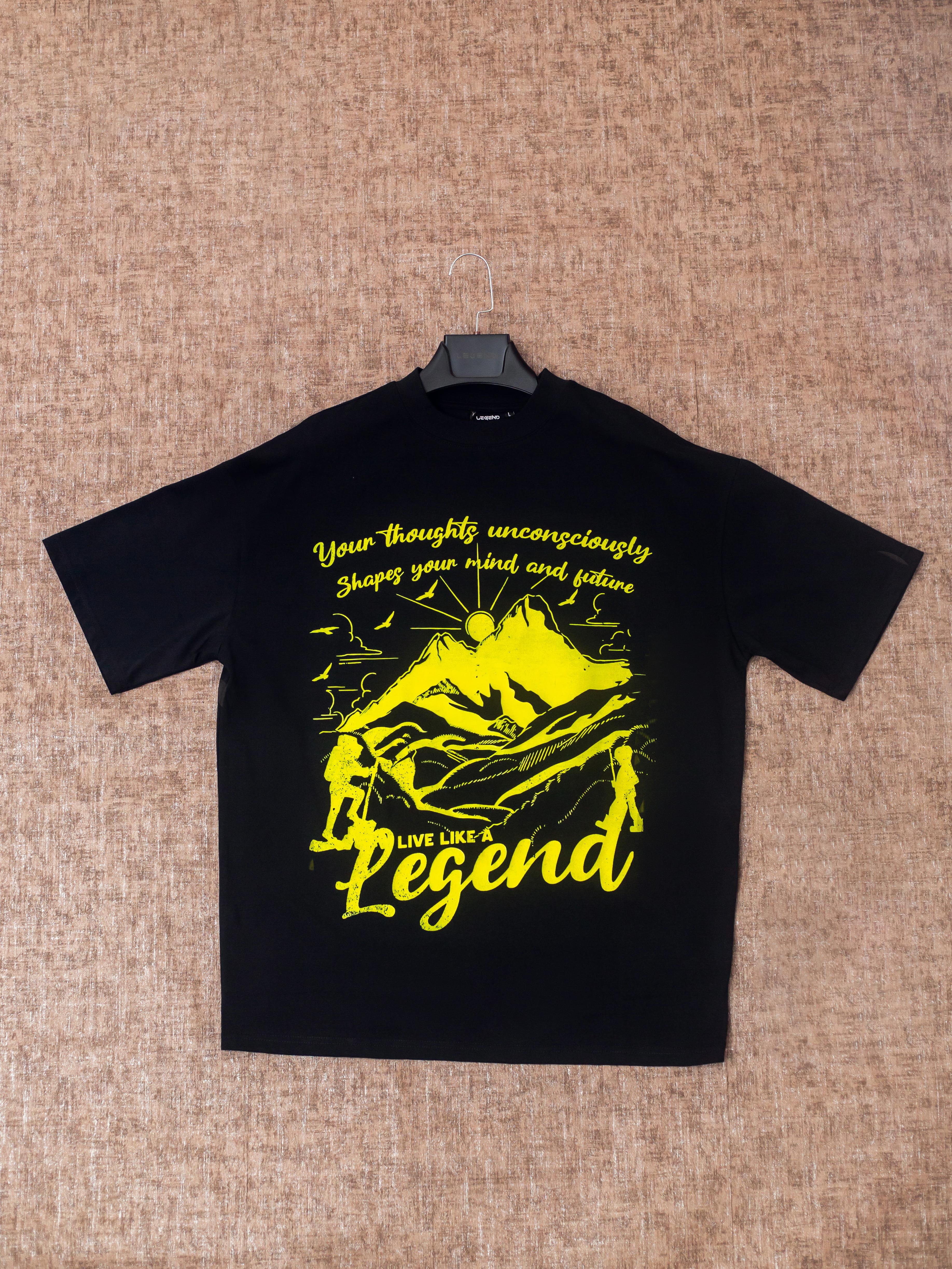 Live like a legend basic tshirt