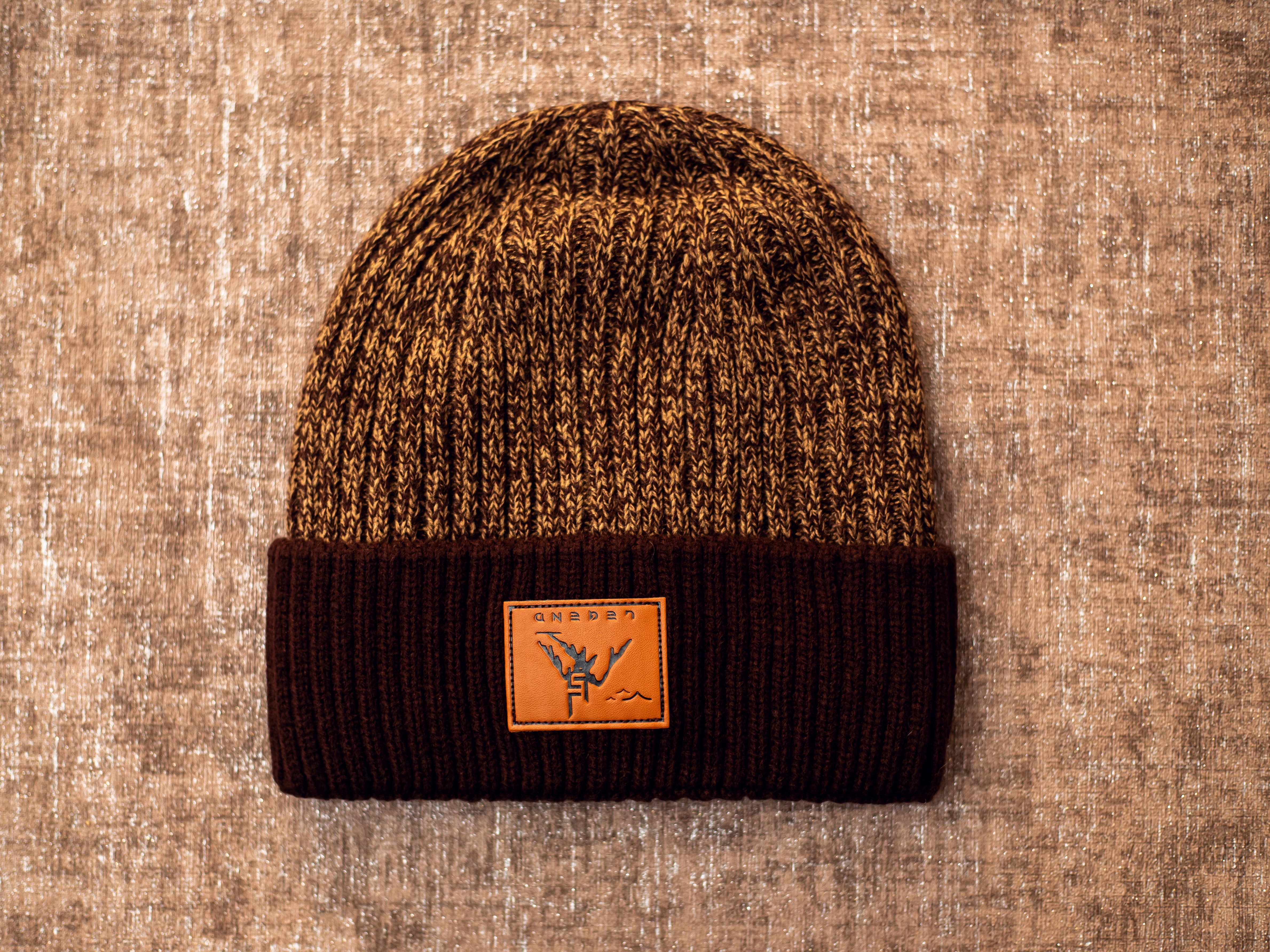 leather patch headwarmer